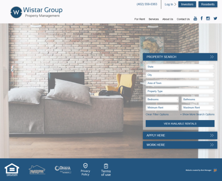Wistar Group screenshot