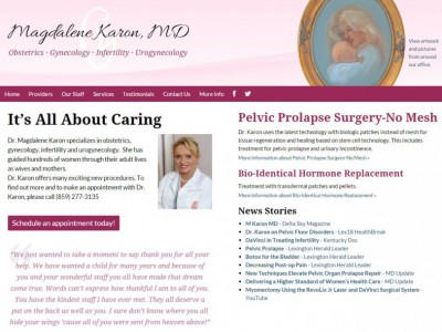 Magdalene Karen, MD website