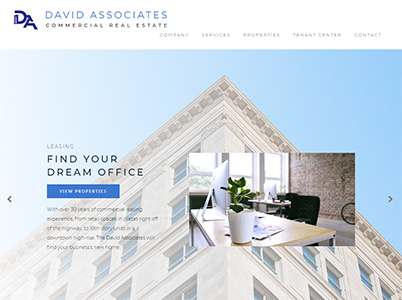 David Associates Website Example