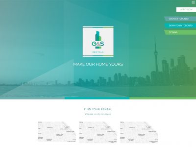 G&S Rentals Website Example