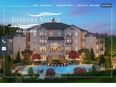 Integra Vistas Website Example