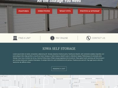 Broke Guys Storage Website Example