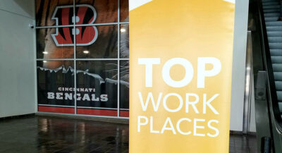 Top Workplaces Sign