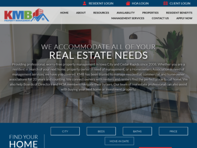 KMB Property Management Screenshot