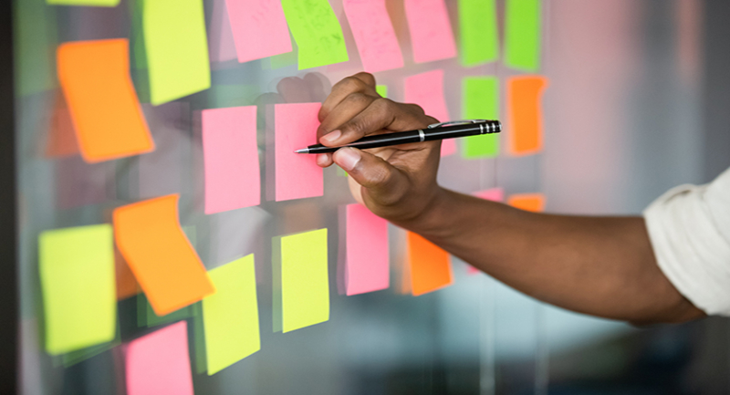 Employees working on a Professional Development Plan