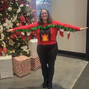 Ugly Sweater Contest Winner