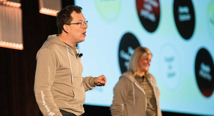 Chris Griesinger and Brittany Christerson are teaching a session at the property management conference, the Rent Manager User Conference. 