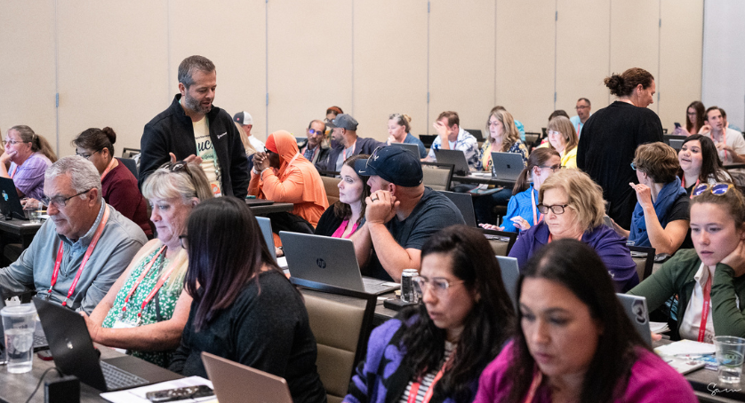 Property managers at the Rent Manager User Conference. 